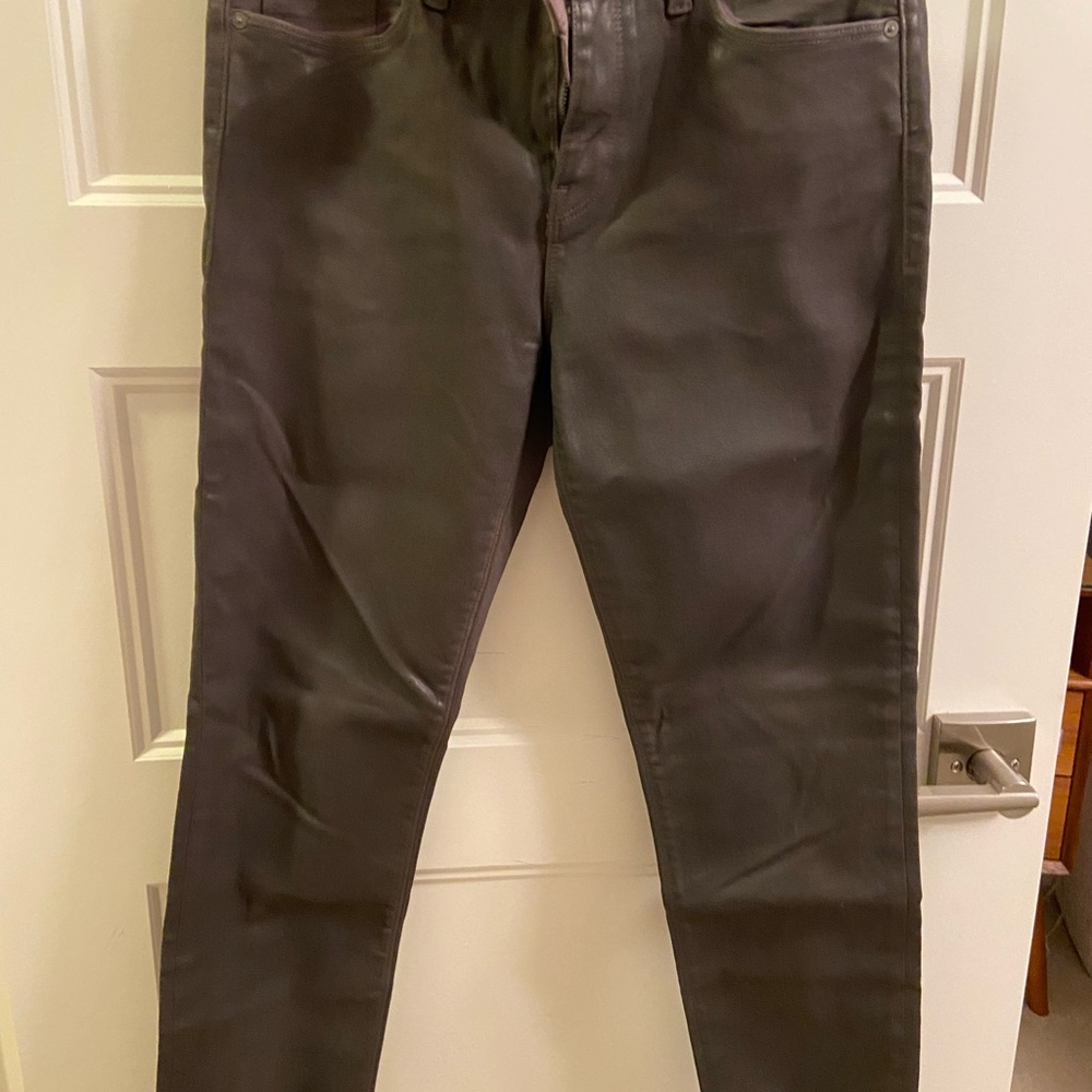 Hudson Jeans Gray Ankle Cropped Denim